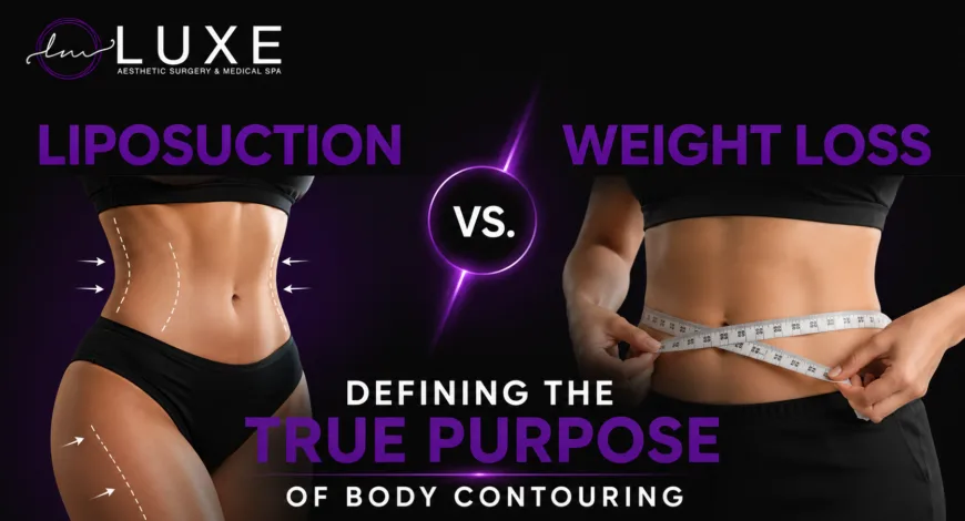 Liposuction vs. Weight Loss: Defining the True Purpose of Body Contouring