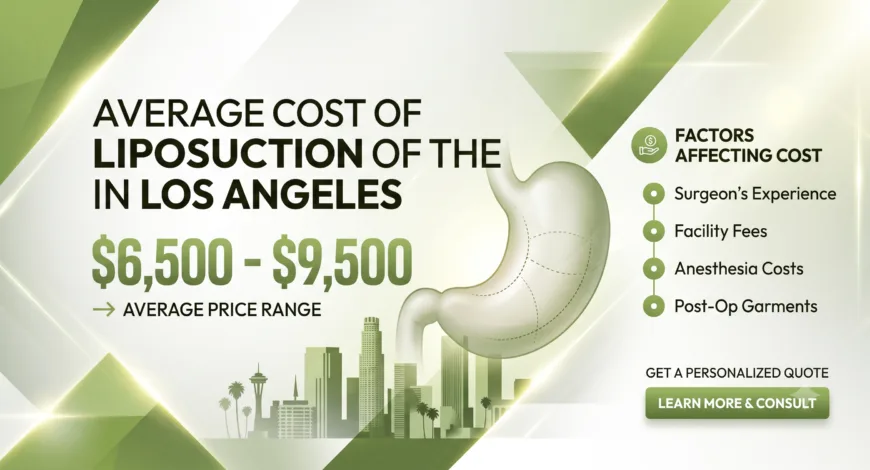 Average Cost of Liposuction of the Stomach in Los Angeles